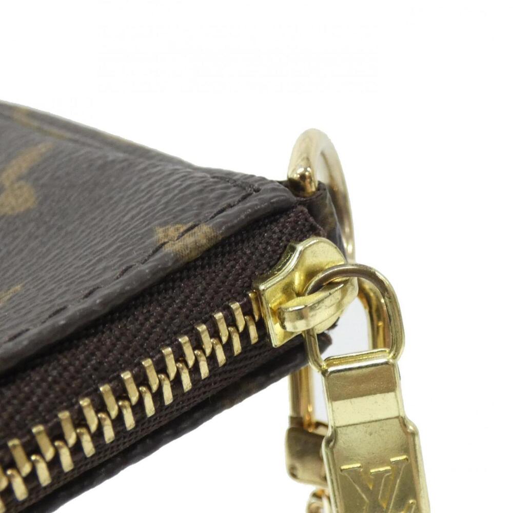 LOUIS VUITTON Authentic Brown Monogram Pochette Pouch - Picture 5 of 7